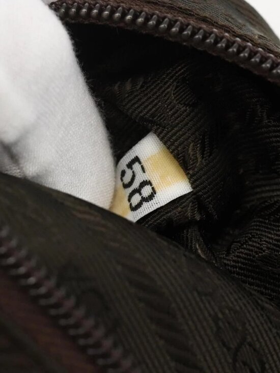 PRADA Backpack Nylon Green Auth 174836 main image 9